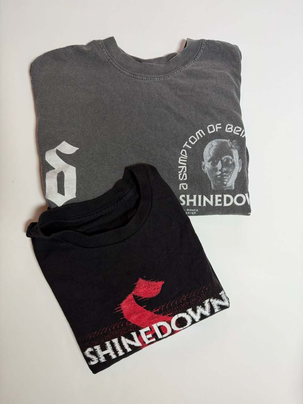 Shinedown Band T-Shirt Bundle Size M Black & Gray
